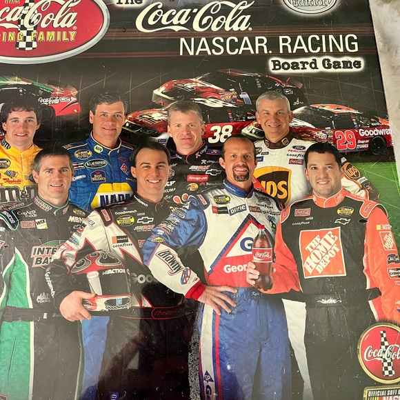 Nascar Coca Cola Racing Board Game 1st Edition New Collectors Edition SEALED - Picture 3 of 11